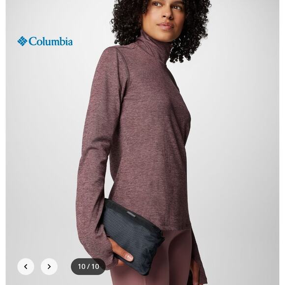 Columbia Womens Switchback IV Jacket Rain Sz M Medium Black Packable Omni-Shield - Picture 10 of 10